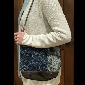 Myra Indigo Illusions Shoulder Bag